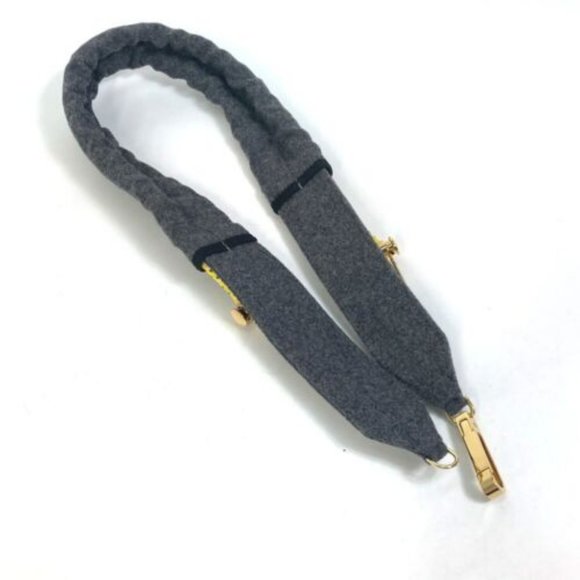 UNUSED FENDI 8C0627 belt felt gray - Picture 2 of 9